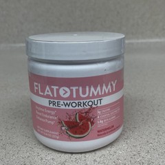 Flat Tummy Pre-Workout Powder for Women 240G , Watermelon Exp 12/26