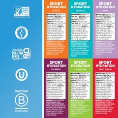 Nuun Sport Electrolyte Tablets Magnesium Calcium Potassium Chloride Sodium