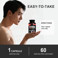 Anabol Hardcore Anabolic Muscle Builder – 60 Liquid Capsules