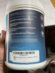 MRM Reload BCAA+G, Post-Workout Recovery Lemonade Flavor Powder