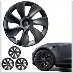 19 Inches Wheel Covers for Tesla Model Y 2024 2023 2022 2021, Hub Protection