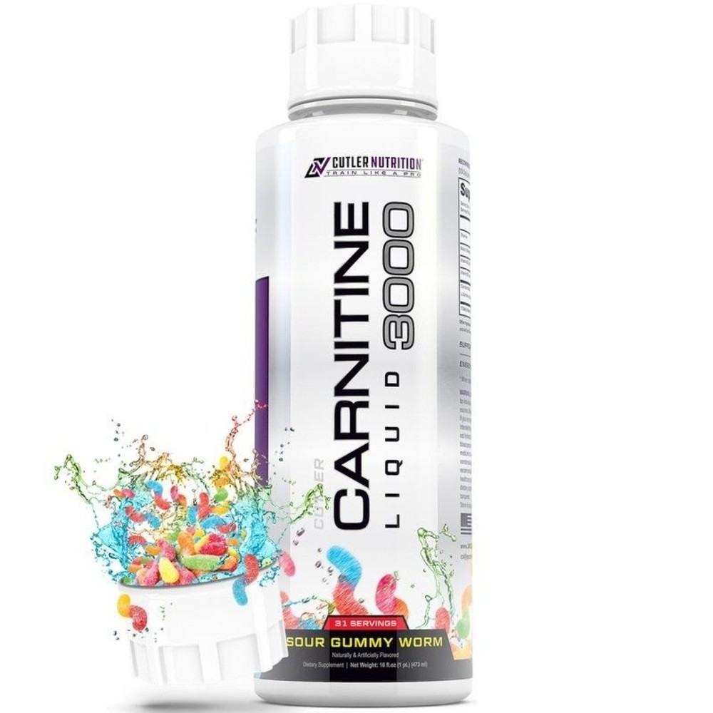 Cutler Nutrition Liquld Carnitine 3000 for Energy andRecovery Support Dietary IT