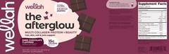 Wellah The Afterglow Multi Collagen Protein + Beauty (Dark Chocolate Flavored)