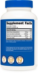 Nutricost Calcium, Magnesium & Zinc Tablets (180 Tablets, 60 Servings)