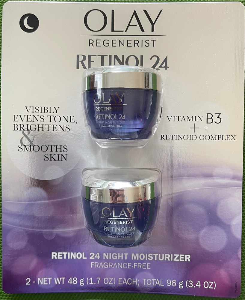 OLAY REGENERIST RETINOL 24 Night MOISTURIZER VITAMIN B3(2 pack)