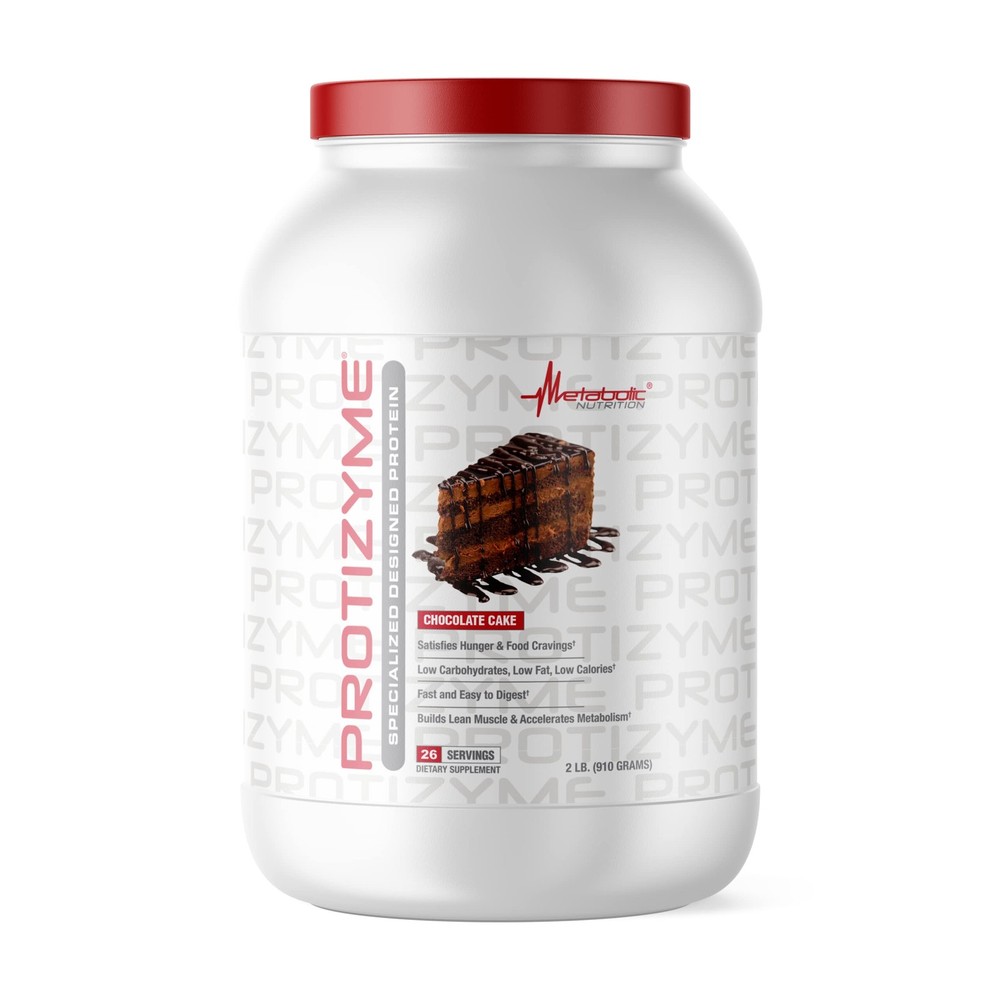 Metabolic Nutrition Protizyme 100% Whey Protein Powder – Low Carb, High Protein