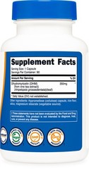 Nutricost Dihydromyricetin (DHM) Capsules (350mg, 90 Capsules) – Vegan, Non-GMO