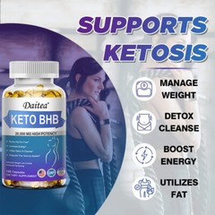 KETO BHB ACV Caps 2000mg PURE Ketone FAT BURNER RAPID Weight Loss Diet Ketosis