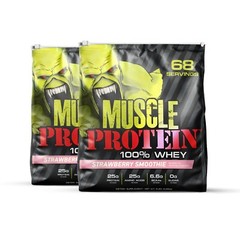 Muscle Whey Protein Powder, Muscle Gain High-Quality Supplement, 10LB