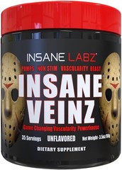 Insane Labz Insane Veinz Stim-Free Pumps Nitric Oxide Pre-Workout 4 Flavors New
