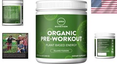 Plant-Based Pre-Workout Energy with 150mg Caffeine & Adaptogens – 20 Servings