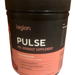 Pulse, Pre-Workout Drink, Watermelon, 1.04 lbs (472 g) Sealed Legion Free Ship