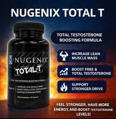 Nugenix Total-T Testosterone Booster 90 Capsules Dietary Supplement