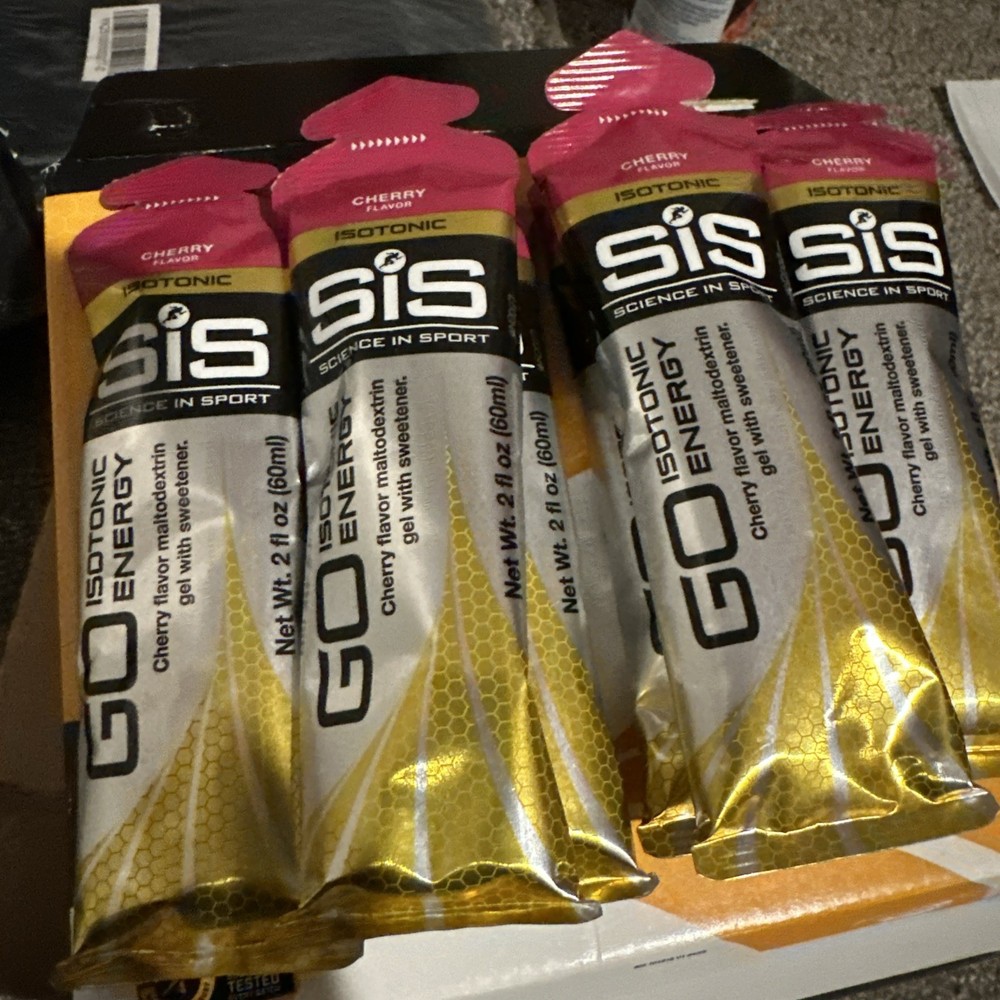 Science in Sport (SIS) GO Isotonic Gel Variety Pack – Pack of 6 x 60ml gels