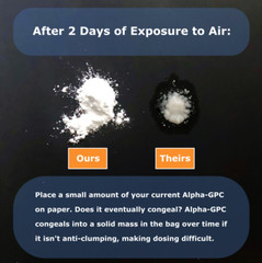 FitPowders Alpha-GPC Powder 25 Grams – 3rd Party Tested: Non-GMO, with Scoop