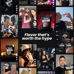 Gains in Bulk Instantized Creatine Powder Monohydrate Unflavored, 30 Servings