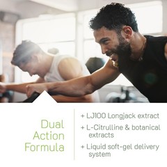 Testosterone Booster with Nitric Oxide | Male Vitality & Performance | 60 Soft-G