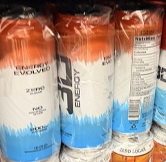 3D Energy Drink 12 Ounces, Liberty Pop , 1 Case of 12 Cans