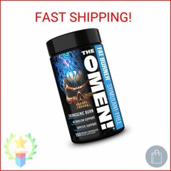 JNX SPORTS The Omen! Non‑Stimulant Thermogenic Fat Burner for Men & Women | Weig