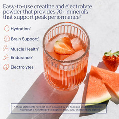 Creatine + Electrolytes Powder – Creatine and Mineral Hydro Pak Supports Hydrati