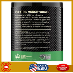 Optimum Nutrition Creatine Monohydrate Capsules 2500mg, 300 Count, Keto Friendly