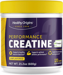 ® Performance Creatine with Creapure®, Unflavored Powder, Supports Muscle Functi