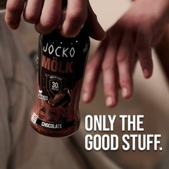 Jocko Mölk 30g Grass Fed Protein Shakes – No Added 12 Fl Oz (Pack of 12)