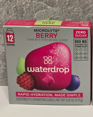 WATERDROP BERRY MICROLYTE Drink Cubes [2] ~ Best By 4/2026