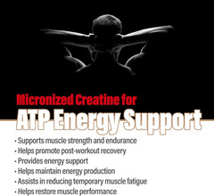 100% Pure Creatine Monohydrate Powder 200 Servings, Micronized Powder, Muscle Gr