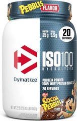 Dymatize x Cocoa Pebbles ISO100 Whey Protein Powder Isolate,Protein, 20 Servings