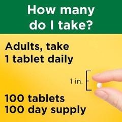 Nature Made Vitamin B6 100 mg Tabs, 100 tab