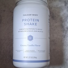 Isagenix IsaLean Whey Protein Shake Powder Creamy Vanilla 27.7 oz (784g)