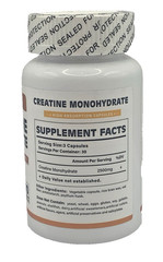 ElevateLife Creatine Monohydrate 2500mg, 90 Capsules -Expires 07/2026