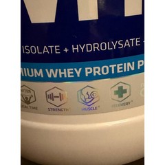 USN BlueLab 100% Whey Protein Powder Cookies and Cream 2lb 25g Protein 5.3g BCAA