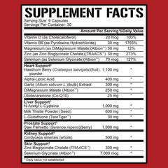 RICH PIANA 5% NUTRITION LIVER & ORGAN DEFENDER: LEGENDARY SERIES 270 CAPSULES