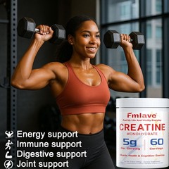 Creatine Monohydrate Powder for Women 60 Servings with Collagen Glute Builder