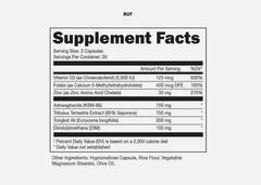 🔥BUCKED UP RUT TESTOSTERONE BOOSTER 90 CT=30 SERVINGS. $59-$69 RETAIL PRICE🔥