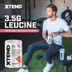 Xtend Original BCAA Powder, 7g BCAAs and 13.2 Ounce (Pack of 1), Watermelon
