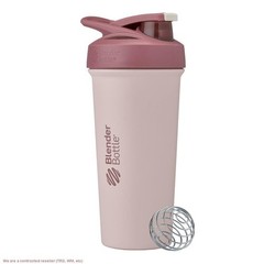 BlenderBottle 25oz Stainless Steel Strada Water Bottle – Rose Red