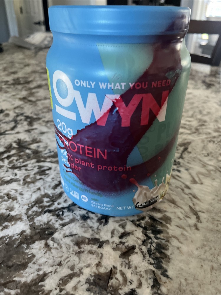 OWYN Only What You Need Plant-Based Protein , Smooth Vanilla, 1.05 lbs