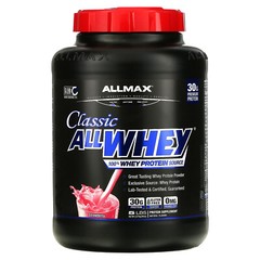 Classic AllWhey, 100% Whey Protein, Strawberry, 5 lbs (2.27 kg)