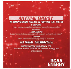 Evlution Nutrition BCAA Powder Fruit Punch 30 Servings Recovery