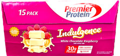 Premier Protein 30g High Protein Shake White Chocolate Raspberry 15 Ct EXP 06/26