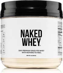 NAKED Whey 1Lb – Only 1 Ingredient, Grass Fed 1 Pound (Pack of 1)