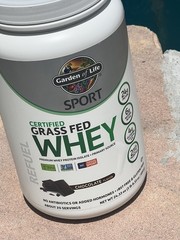 Garden of Life Sport Certified Grass Fed Whey Protein – Chocolate 9/2026 24.33oz