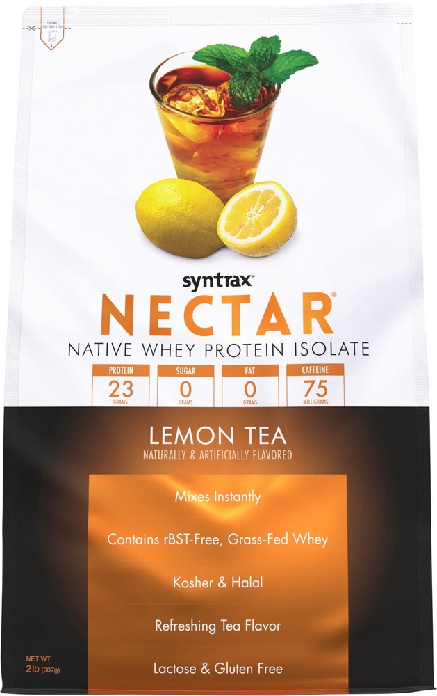Syntrax Nutrition Nectar, 100% Whey Protein Isolate Powder, Refreshing Fruit …