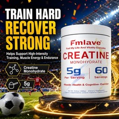 2 pack Creatine Monohydrate 300g (10.6 oz) , Micronized Pure Powder -120Servings