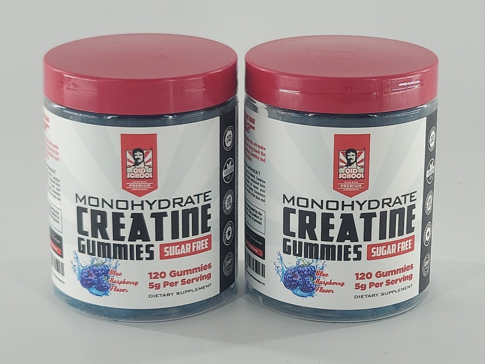 Old School Labs Creatine Monohydrate Gummies -5g per Serving Best Creatine 11/26