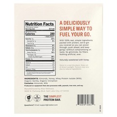Rise Bar Protein Bar Snicker Doodle 12 Bars 2 1 oz 60 g Each Gluten-Free,