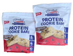 2-PACK Homeland Protein Cookie Bars Chocolate Chip 14.1 oz each bag